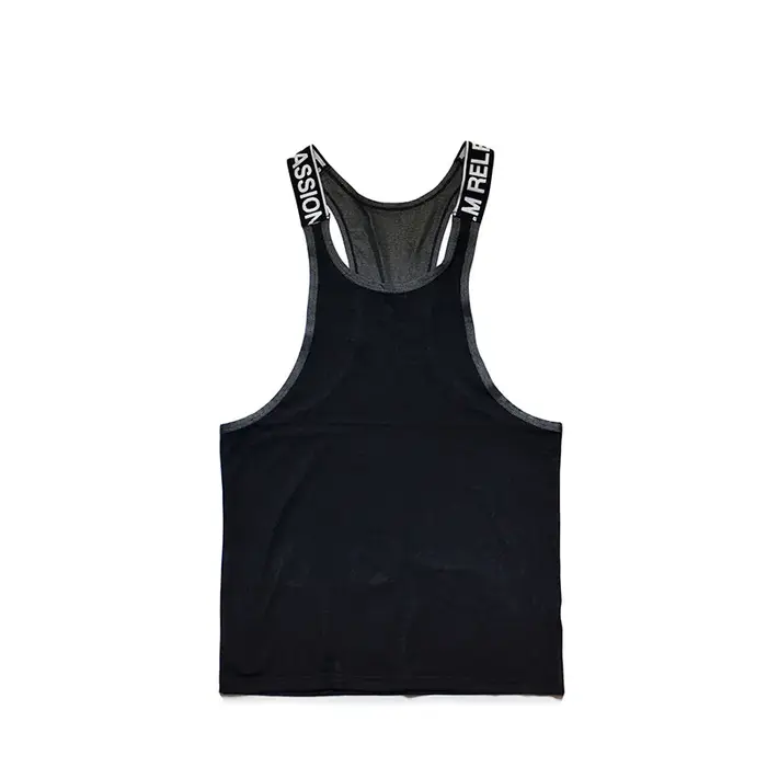 Chemise de fitness à bretelles pour hommes, haut de gym, chemise de musculation à la maison, vêtements décontractés