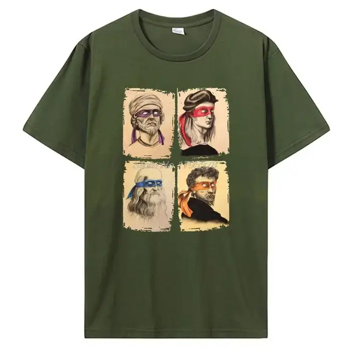 T-Shirt manches courtes col rond pour homme