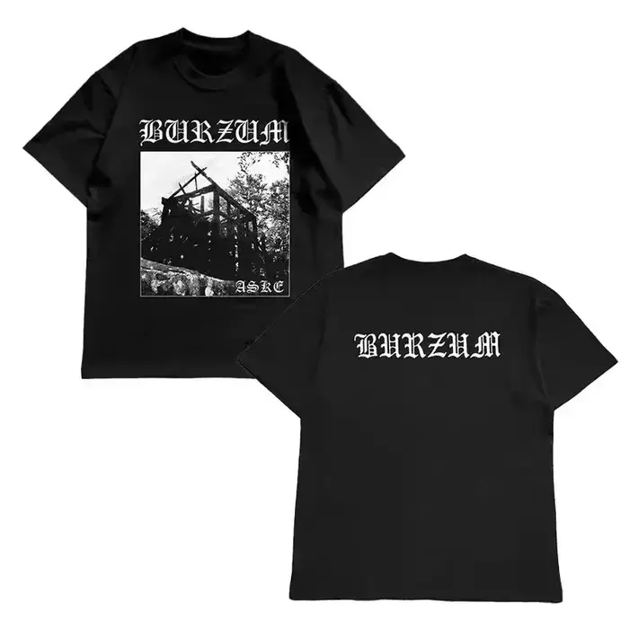 Burzum coup T-shirt femmes coton à manches courtes été haute qualité