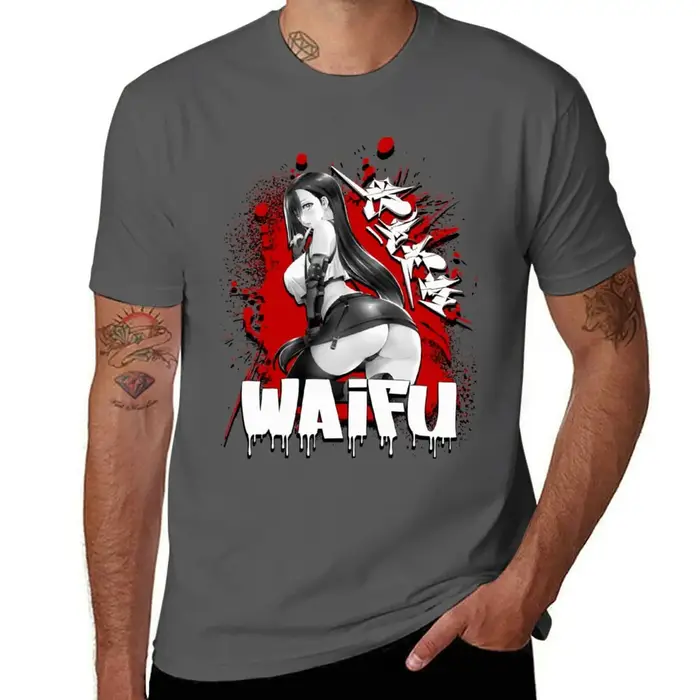 Tanza Lockhart-T-shirt graphique graffiti pour hommes