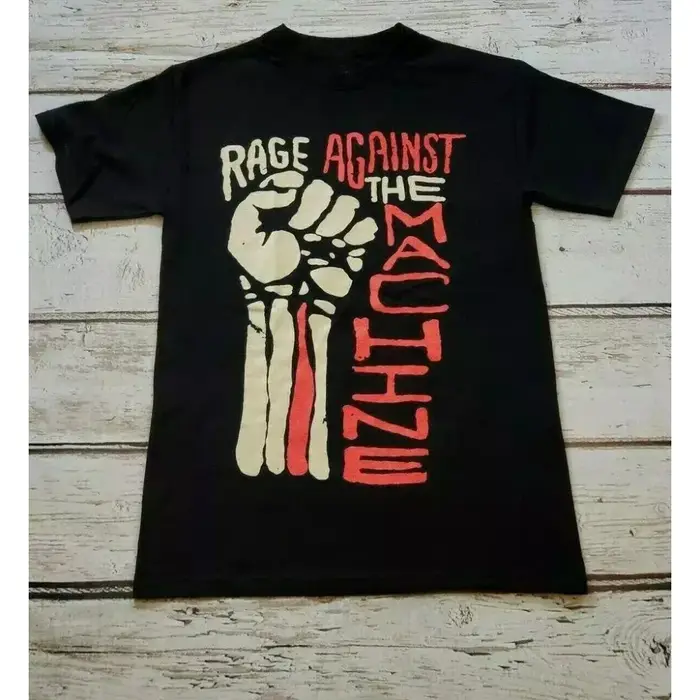 T-shirt unisexe Rage Against The Machine Band Hand Up
