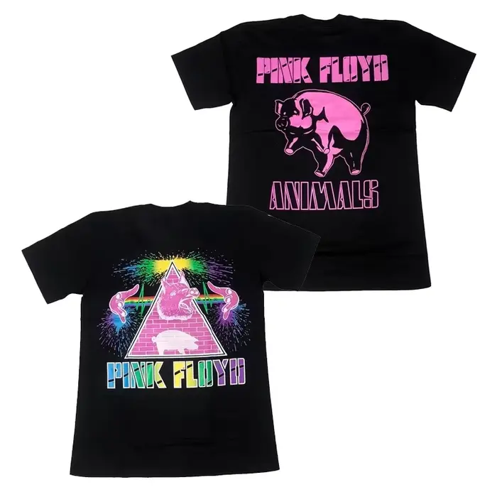 Rose Floyd imprimé T-shirt hommes femmes coton Hip Hop T-shirt à manches courtes T-shirt haut T-shir