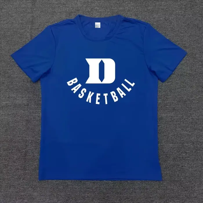 North America Limited Duke Caroline du Nord University T-shirt de basket-ball pour hommes et femmes Sport coton vêtements à manches courtes