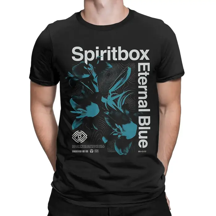 T-shirt unisexe en coton imprimé de la groupe de rock Spiritbox, vêtements de groupe