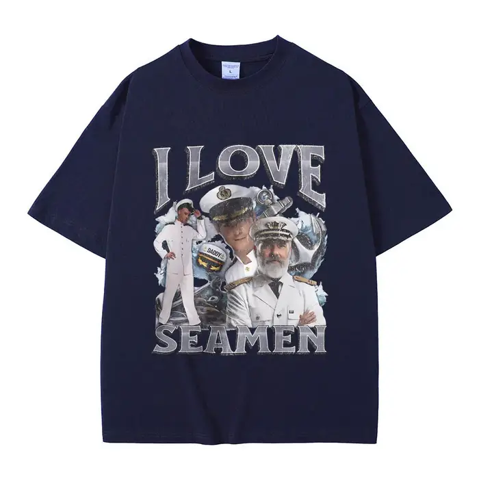 T-shirt Unisexe Vintage 2026 « I Love Seamen » – Coton Pur