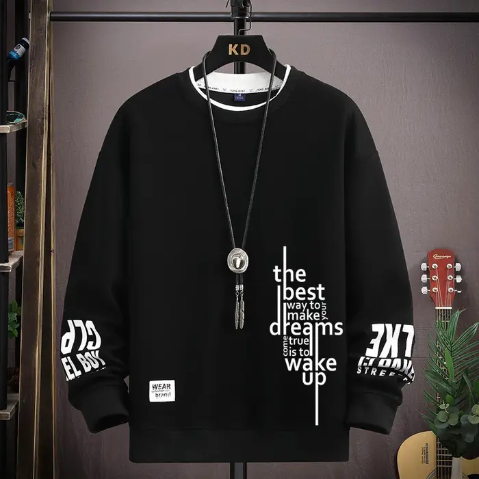 2025 nouveaux sweats pour hommes S-5XL sweats à capuche automne lettres imprimées à manches longues