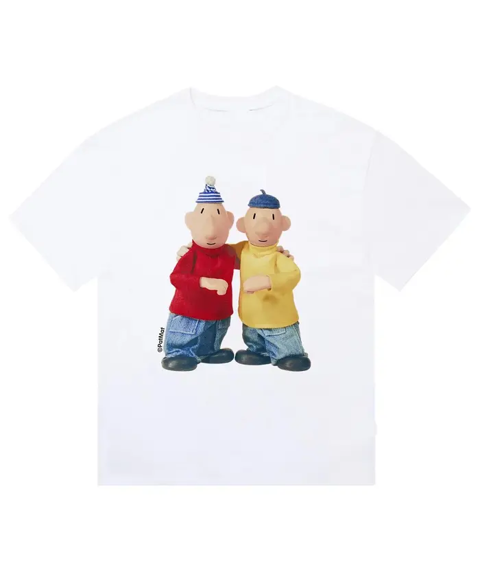 T-shirt imprimé avec personnage d'anime, unisexe, été, pur coton, chemise streetwear décontractée à 