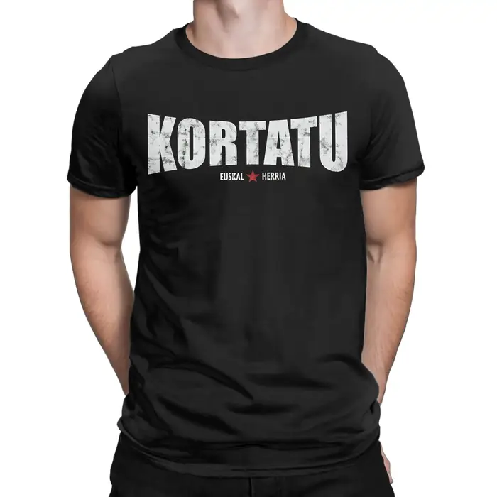 Kortatu Band T-Shirts pour hommes femmes 100% coton
