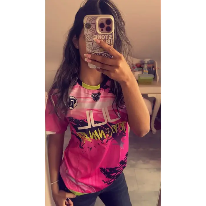 Nouveau Maillot JUL T-shirt été jeunesse respirant et séchage rapide formation Football chemises uni