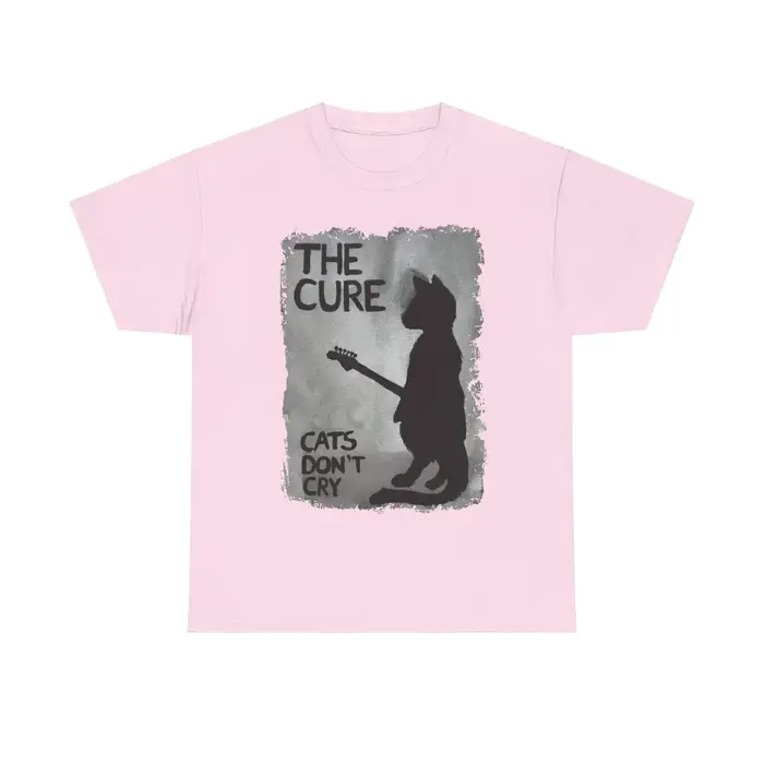 T-shirt The Cure Cat, T-shirt pour hommes