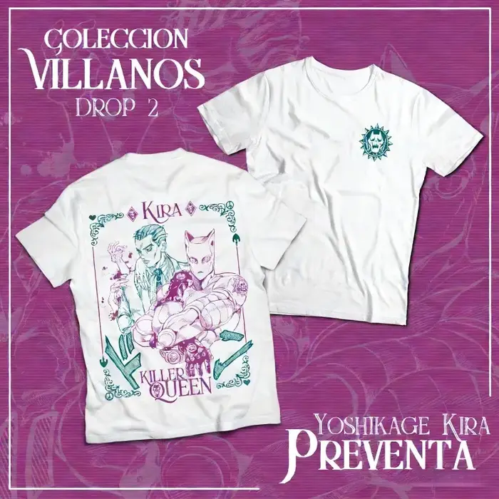 T-shirt graphique JoJo's Bizarre Adventure pour hommes