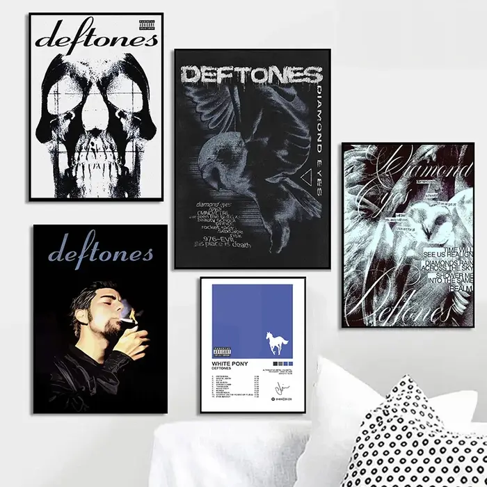 Bande de Rock en métal classique Deftones 2025