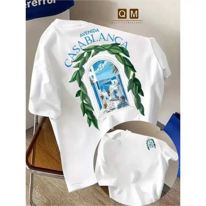 T-shirt imprimé style urbain pour femme YTK