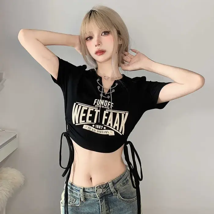 T-shirts à manches courtes femmes coupe décontractée neutre confortable surdimensionné coton décontr