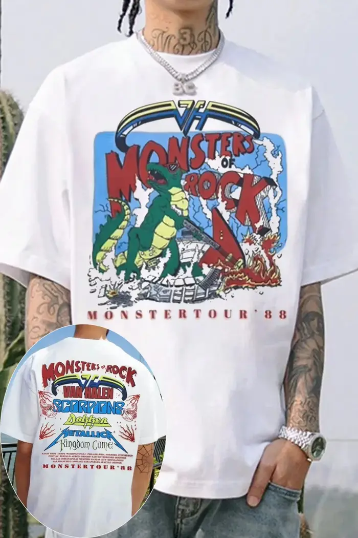 T-shirt unisexe Van Halen 2026 pour homme et femme