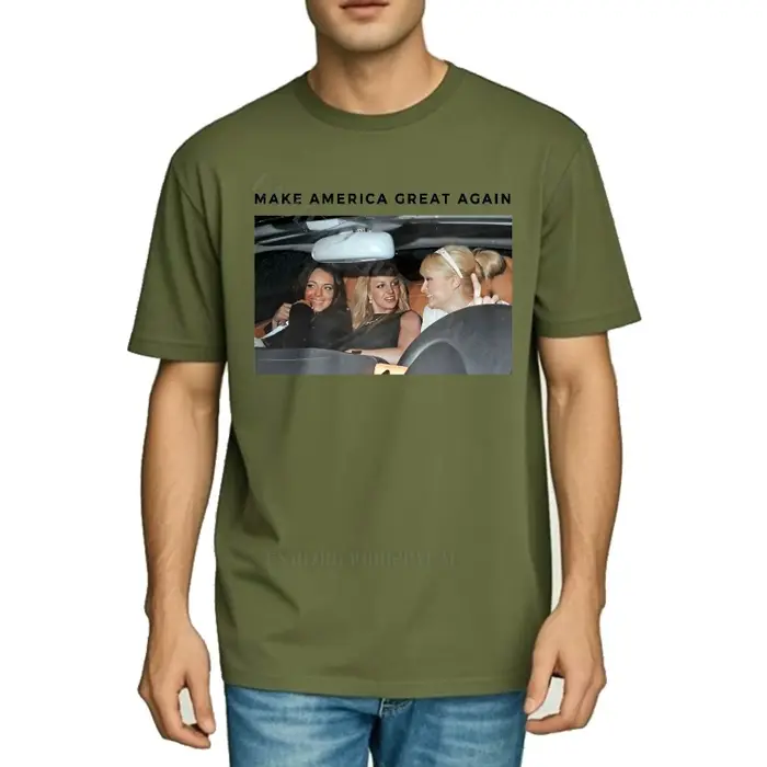 Hommes haut décontracté essentiel Teeshirts rendre l'amérique grande à nouveau Photo adulte coton t-shirt à la mode couleur unie t-shirt décontracté