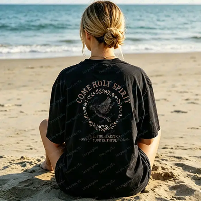 T-shirts « Venez Esprit Saint » pour femmes