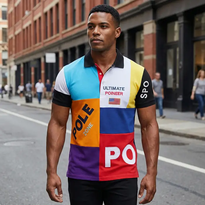Polo Homme Grande Taille 7XL TS – Classique à Carreaux