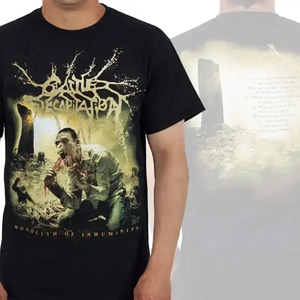 T-Shirt du groupe Cattle Decapitation Death Atlas
