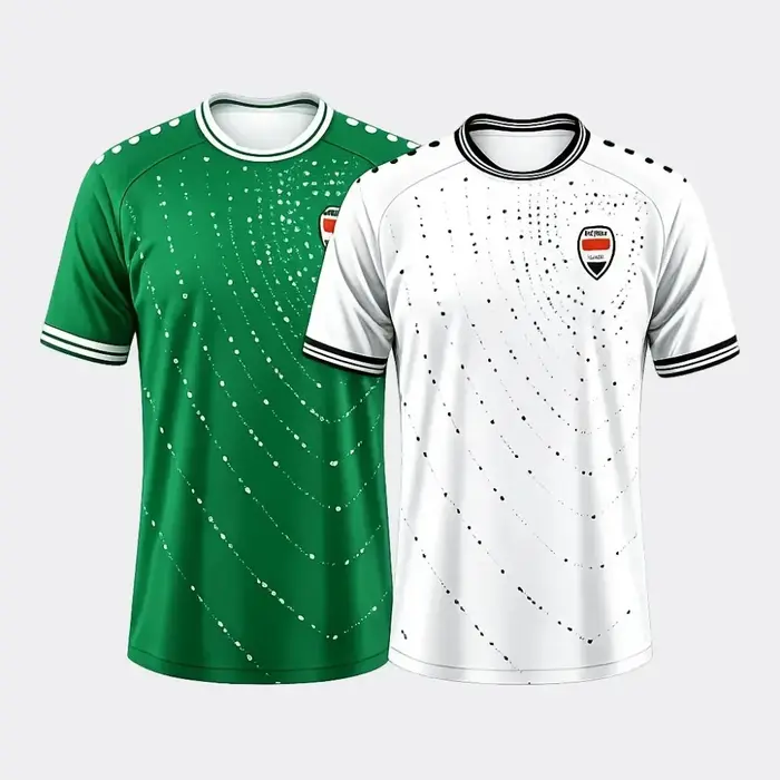 Maillot de football d'été 2026 pour supporters d'Irak – T-shirt à manches courtes 3D pour adulte