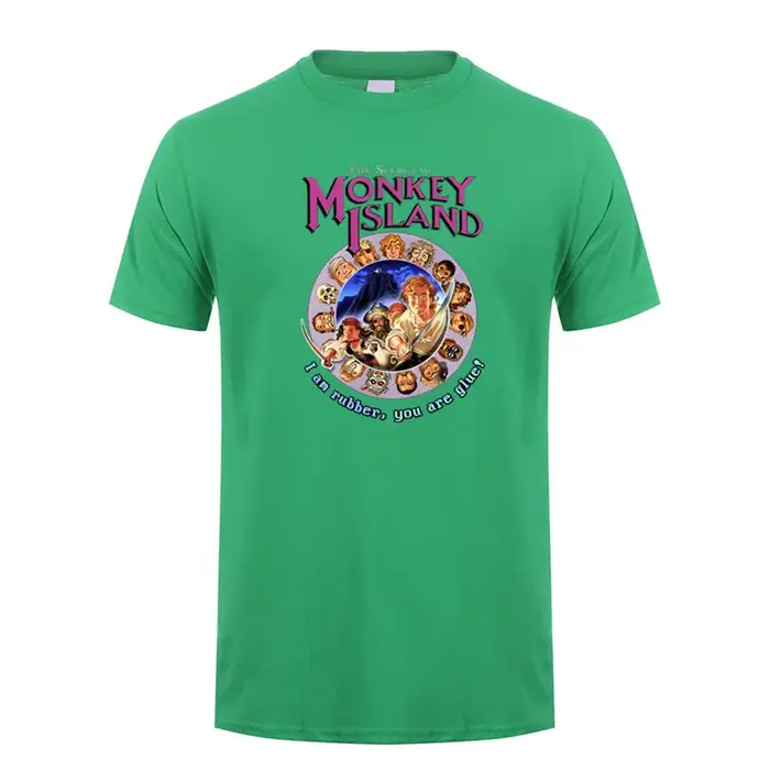 Secret de l'île des singes t-shirt été hommes coton à manches courtes T-shirts drôle t-shirt homme h