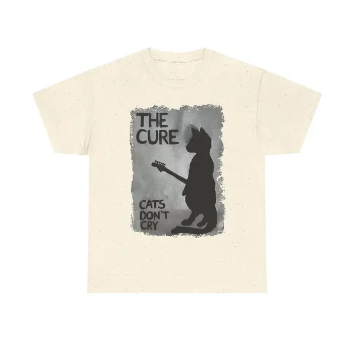 T-shirt The Cure Cat, T-shirt pour hommes