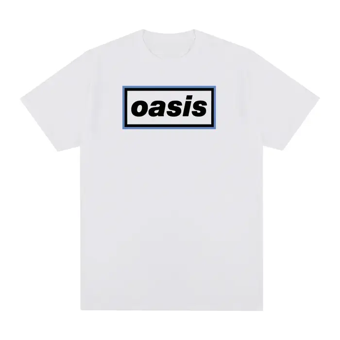 Oasi Band Vintage T-shirt britannique Rock tendance Harajuku femme vêtements coton hommes