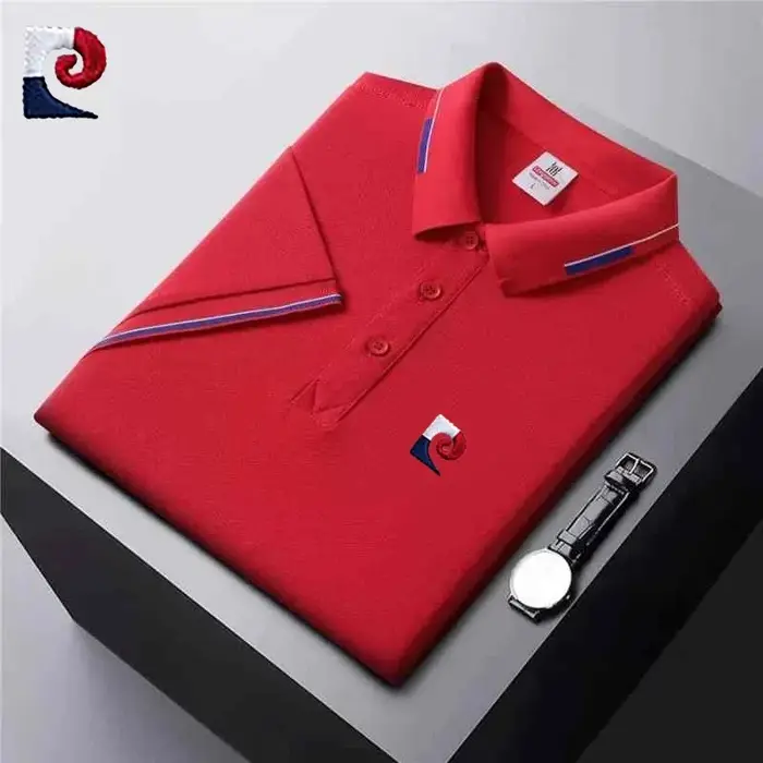 Nouveau polo à manches courtes de haute qualité pour hommes