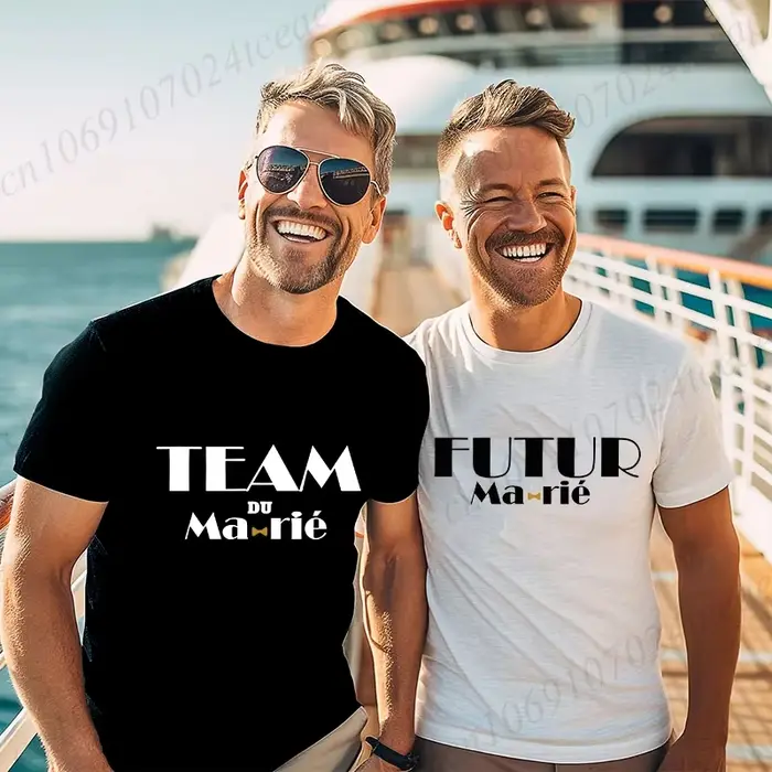 T-shirt pour homme de l'équipe EVG française