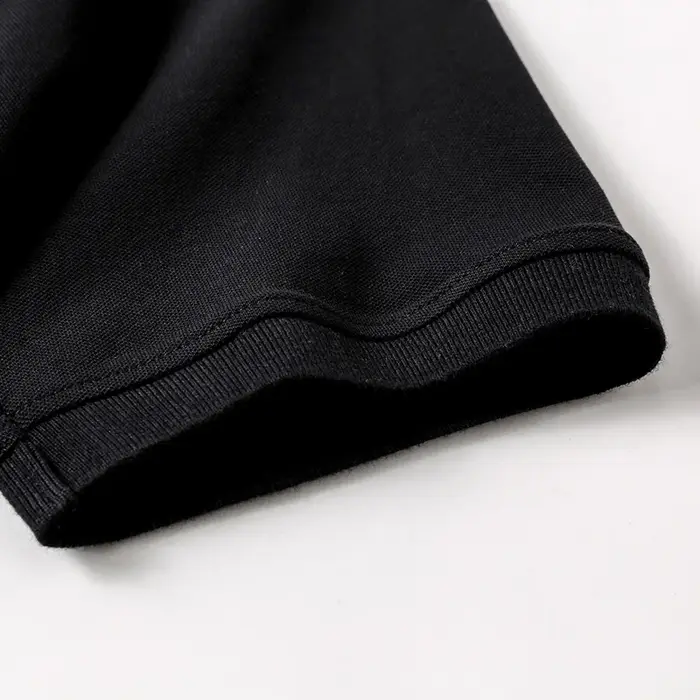 Polo de luxe brodé ours en peluche pour hommes