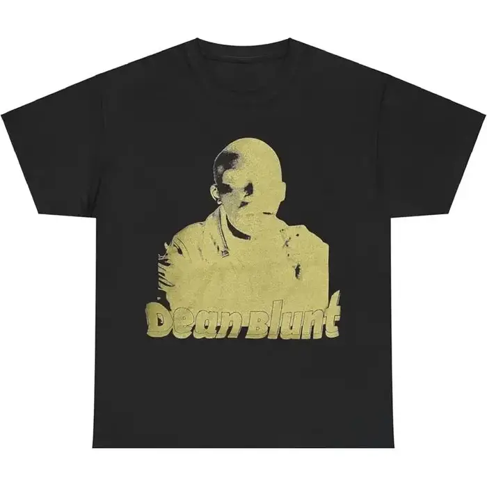 Dean Blunt T-shirt noir Album Tour S 5XL EG1188