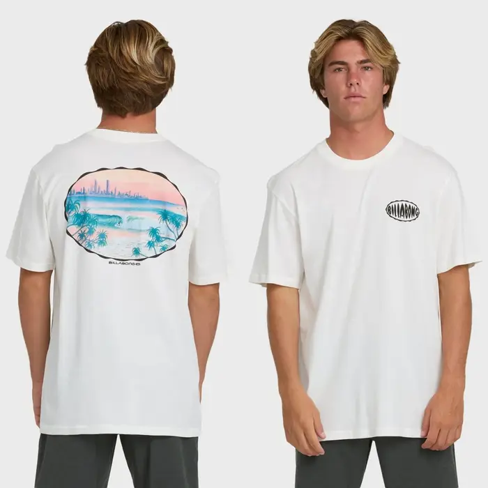 Loner Wave – T-shirt en coton avec motif graphique pour hommes et femmes