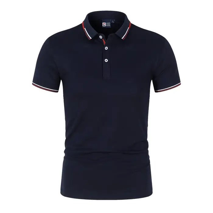 Polo homme manches courtes coupe ajustée