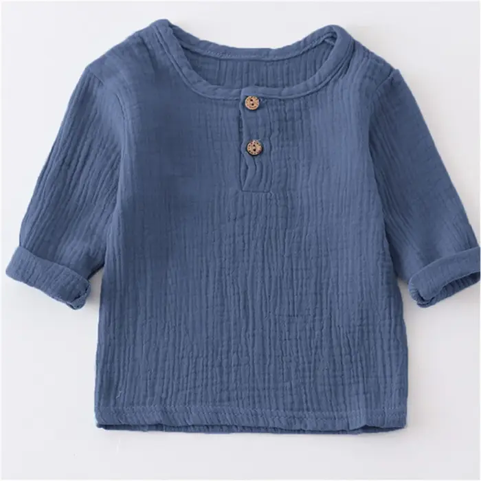 T-shirt en lin plissé pour enfant