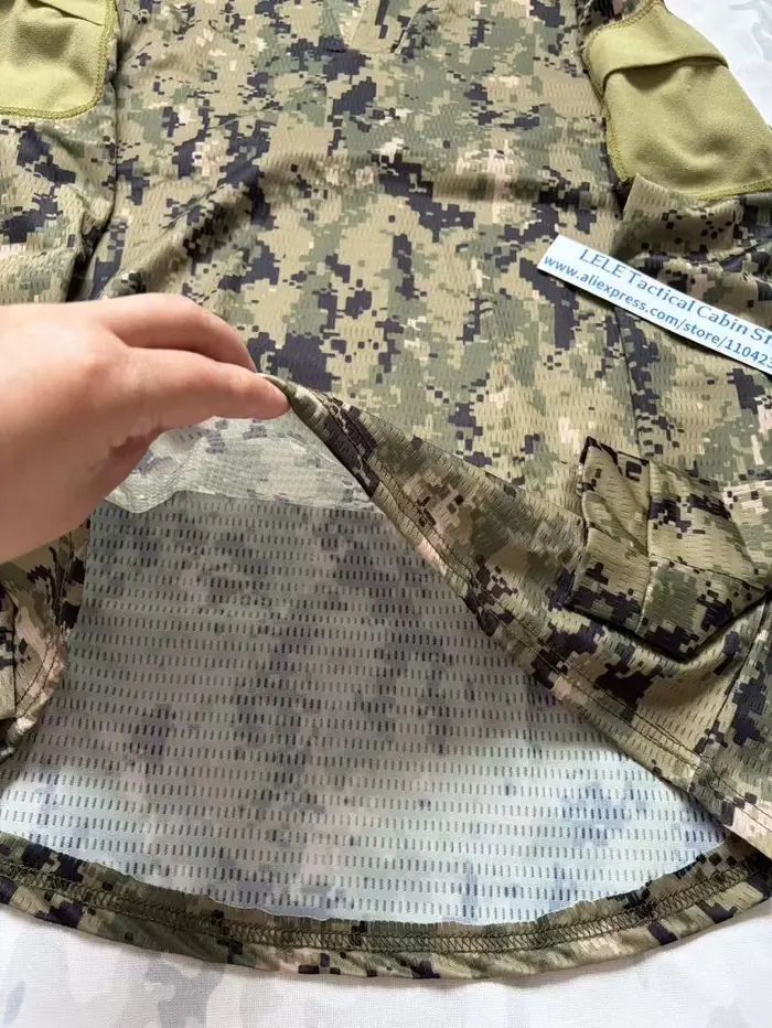 T-shirt de sport à col en V AOR2 pour l'extérieur