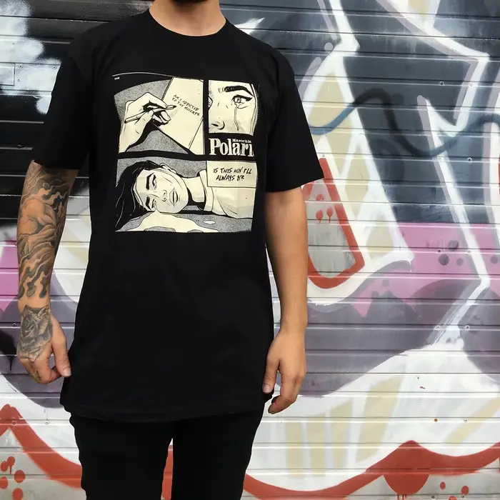  Polaris Band Graphic T-shirt en coton pour hommes et femmes