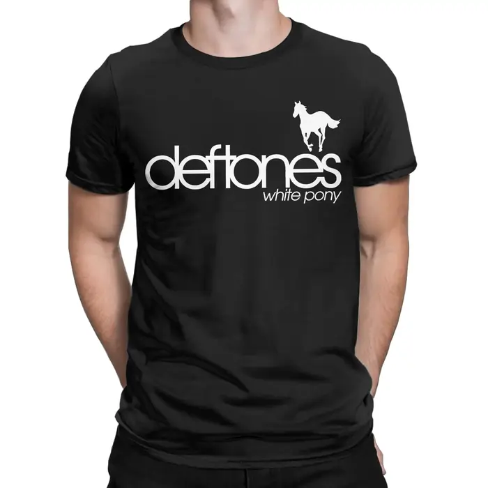 T-shirts pour hommes Deftones mode 100% coton t-shirt à manches courtes