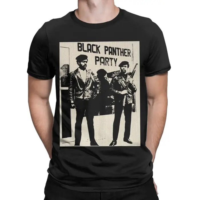 T-Shirt pour hommes Black Panther Party