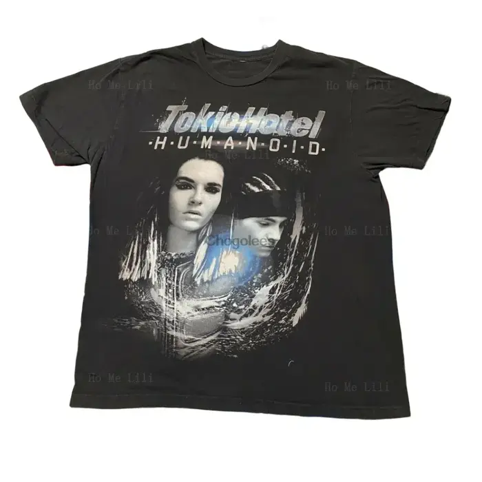 Tokio Hotel Humanoïde Dames Top T-Shirt Hommes Grand 2023 Manches Courtes Personnalisé
