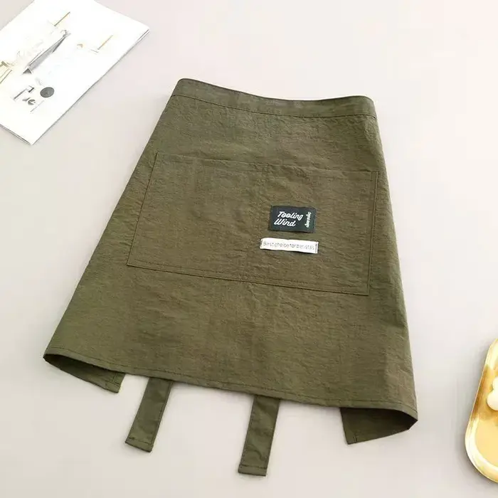 Tablier une pièce en toile pour femme pour cuisine et serveuse