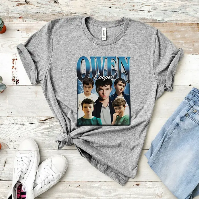 Adolescence série TV inspiré t-shirt Owen Cooper Bootleg chemise Vintage Jamie Miller hommage Meme c