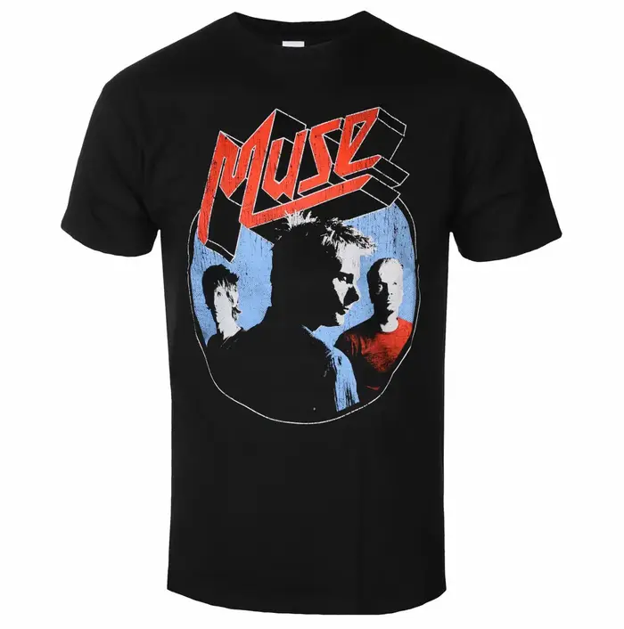 T-shirt en coton avec motif Rare Muse Band