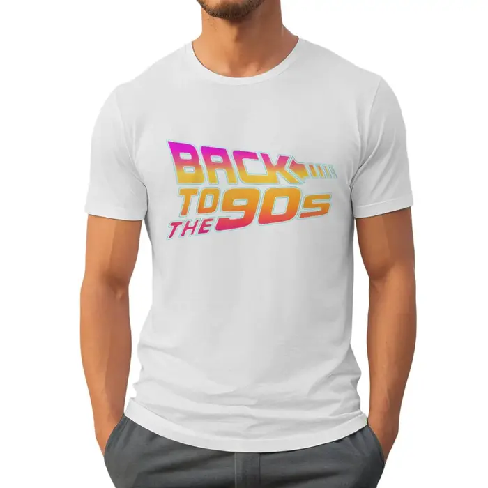 T-shirts graphiques années 90 pour hommes et femmes