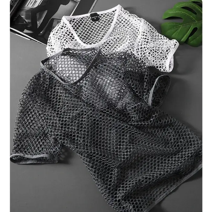 T-shirt en maille respirant pour homme