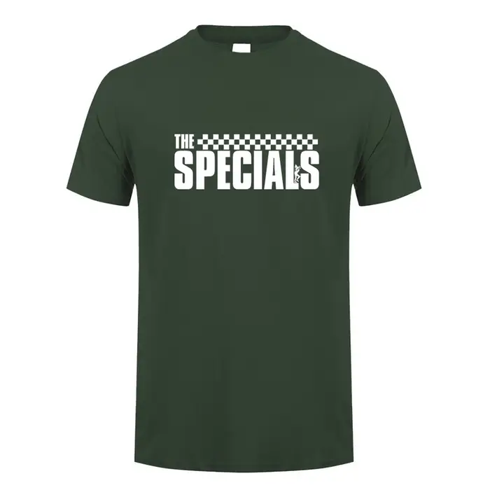 Les spéciaux t-shirt été hommes à manches courtes rétro musique T-shirts Hip-Hop bande hauts homme femme coton t-shirt t-shirt DZ-075