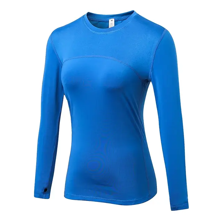 T-shirt de sport de Yoga à manches longues pour femmes, Cool et sec, athlétique, course à pied, randonnée, haut de Yoga, Fitness, chemises d'entraînement