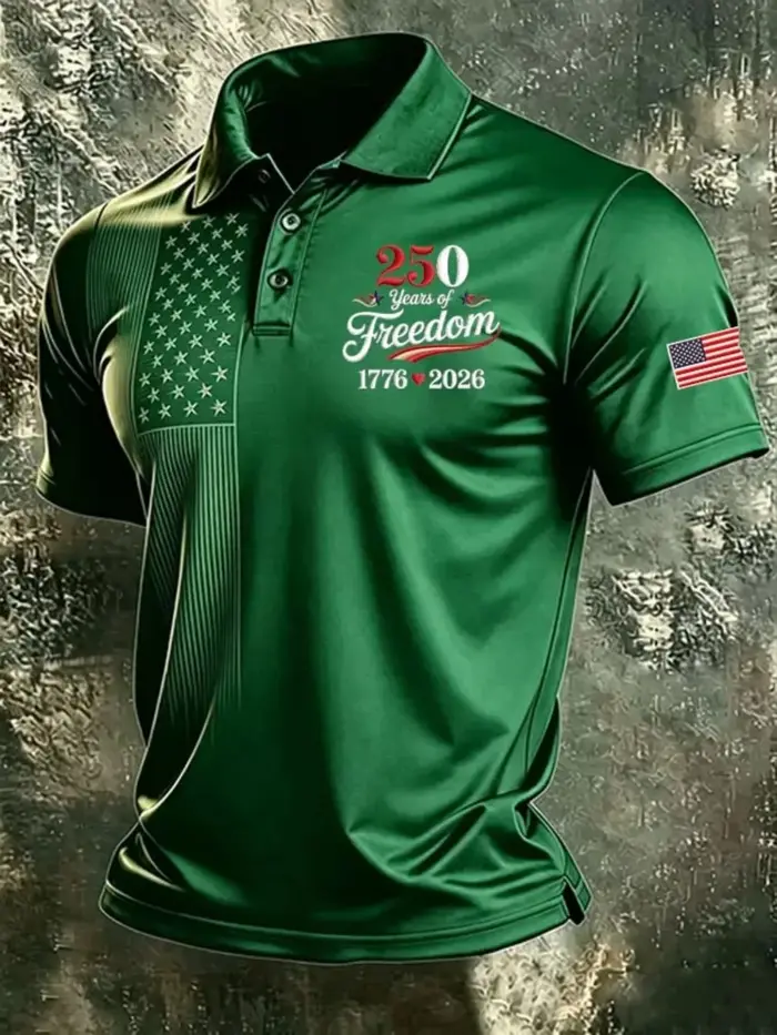 Polo Homme USA 250e Anniversaire Manches Courtes – Chemises