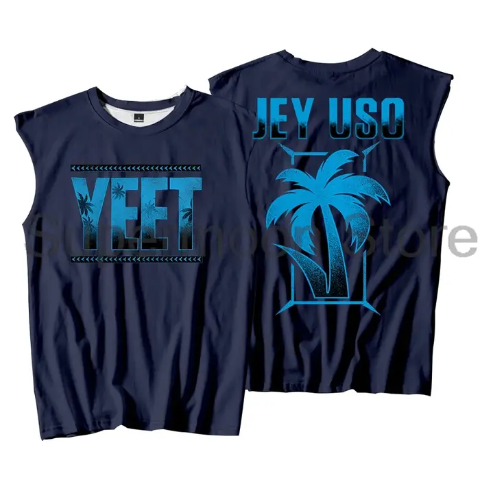Jey Uso Yeet Merch Précieux Y-unisexe Fibrdehors Gym GlaFemmes Hommes Streetwear