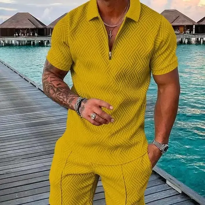 Hawaii nouveau costume Polo pour hommes mode