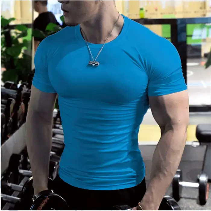 T-shirt surdimensionné pour hommes à manches courtes t-shirts blancs homme maillot de Football à séchage rapide